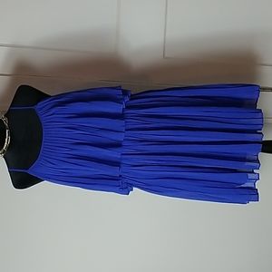 Forever 21 Women Blue Casual Dress Size Large L